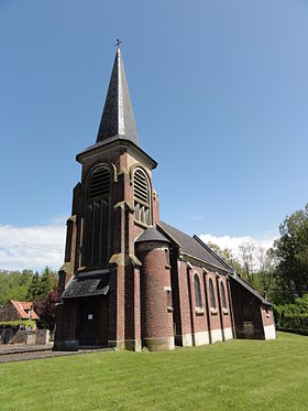 Imagine ilustrativă a articolului Biserica Saint-Basle din Berthenicourt