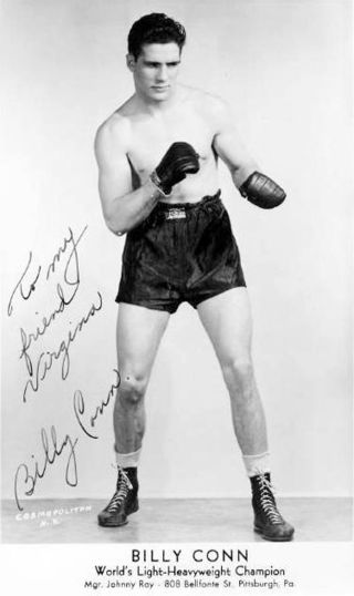 <span class="mw-page-title-main">Billy Conn</span> American boxer