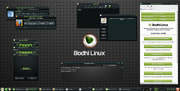 Gambar mini seharga Bodhi Linux