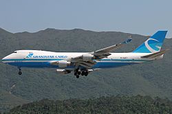 Boeing 747-400F of Grandstar Cargo