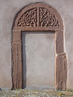 Former church portal, Romanesque, 12th-century