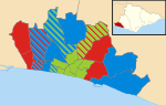 Thumbnail for File:Brighton and Hove City Council election 2011 map.svg