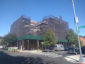 The Brooklyn Waldorf School under reconstruction in September 2019. Brooklyn Waldorf School jeh.jpg