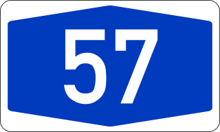 Bundesautobahn 57 federal motorway in Germany