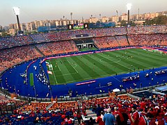 International stadium. Стадион Аль Ахли. Каирский Международный стадион Аль-Ахли. Египет стадион Каир. Футбольный стадион Каира.