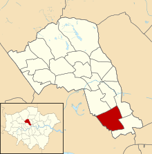 Camden UK ward map highlighting Bloomsbury Ward (2021).svg