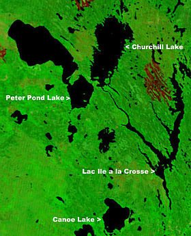 Illustrativt billede af artiklen Lac Île-à-la-Crosse