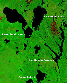 Image illustrative de l’article Lac Île-à-la-Crosse