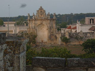 <span class="mw-page-title-main">Cannole</span> Comune in Apulia, Italy