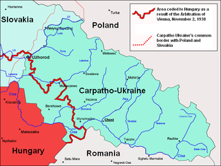 <span class="mw-page-title-main">Hungarian invasion of Carpatho-Ukraine</span> 1939 military conflict