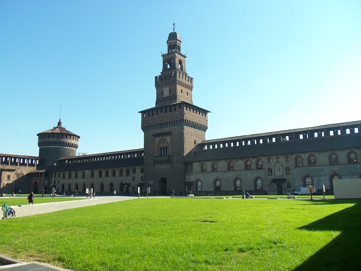 Castello Sforzesco (Miláno) - Wikipédia