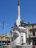 Fontana dell'Elefante (Fountain of the Elephant); Catania's symbol