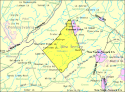 Census Bureau map of Stillwater Township