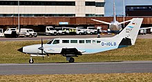 Cessna 404 der Sylt Air