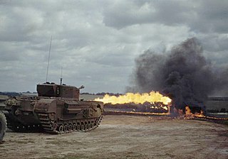 <span class="mw-page-title-main">Churchill Crocodile</span> Infantry tank/Flame tank