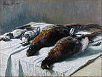 Claude Monet - Still Life with Pheasants and Plovers - Google Art Project.jpg