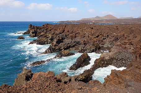 Coast at Los Hervideros, Lanzarote