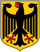 Reichsadler y escudo 1928-1935.