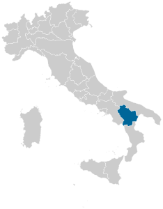 collèges électoraux 2018 - Chambre des circonscriptions - Basilicata.svg