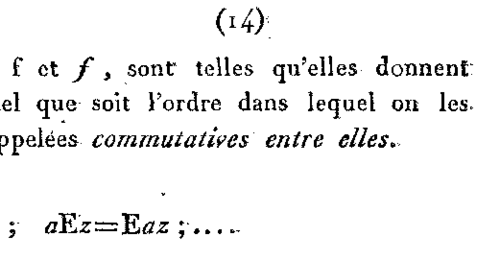 对这一词第一个已知的应用是在1814年的一本法国期刊上