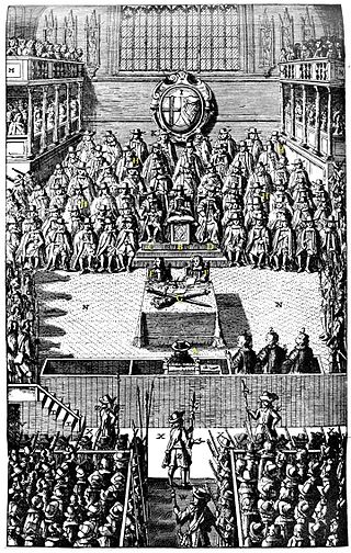 <span class="mw-page-title-main">High Court of Justice (1649)</span> English court that convicted King Charles I in 1649