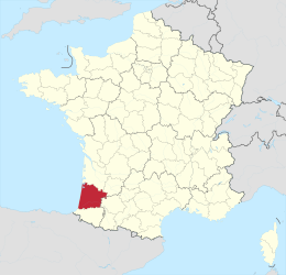 Landes - Localisation