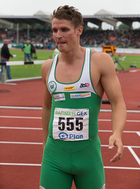 DLV Leichtathletik DM 2014 100m Finale Männer by Olaf Kosinsky -15.jpg