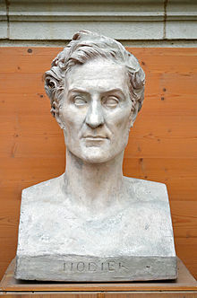 Bust of Charles Nodier by David d'Angers (1845).