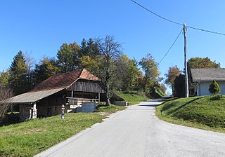 Debeče Place in Lower Carniola, Slovenia