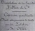 Dissolution de la société Zidler. Cession du Moulin Rouge à Oller. 9 septembre 1892.jpg