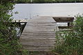 Dock along Sykes Creek