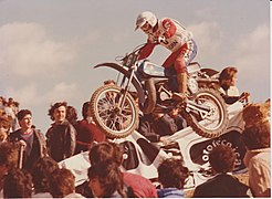 Amb la Pursang MK11 al motocròs de Gallecs de 1978