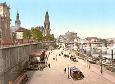 Calle “Terassenufer“ en 1900