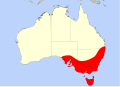 Drosera peltata subsp. auriculata distribution