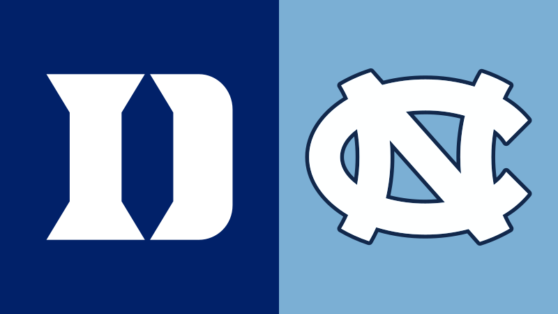 File:Duke v Carolina logos.svg