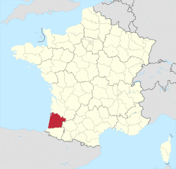 Department 40 in France 2016.svg