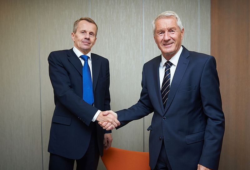 File:Eesti välisminister Jürgen Ligi ja Euroopa Nõukogu peasekretär Thorbjørn Jagland (30366602783).jpg