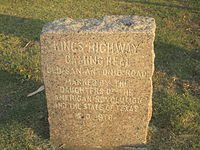 El Camino Real marker in Cotulla in La Salle County in South Texas El Camino Real marker, Cotulla, TX IMG 3334.JPG