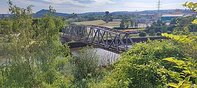 Le canal Charleroi-Bruxelles.