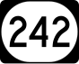 Kentucky Route 242 marker