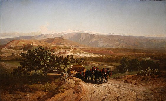 Marius Engalière Vista geral de Granada