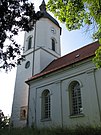 Kirchturm und vorderes Kirchenschiff