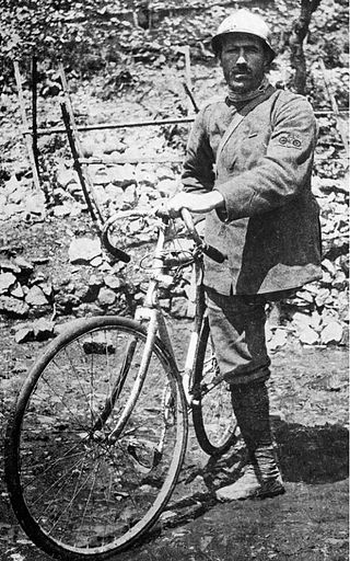 <span class="mw-page-title-main">Enrico Toti</span> Italian cyclist and Bersaglieri