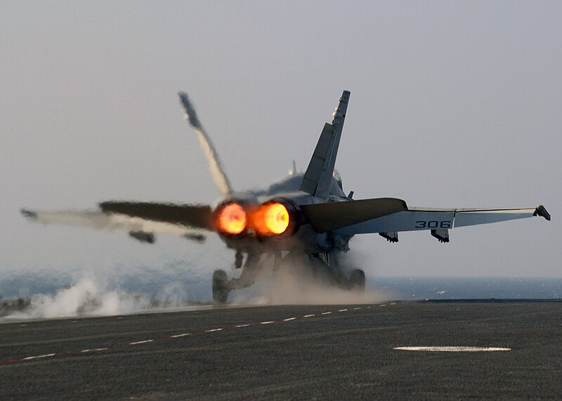 File:FA18 on afterburner.jpg