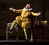 Ambrogio Maestri as Falstaff, Vienna State Opera, 2016. Photographer: Christian Michelides