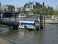 Festival Pier on the River Thames, April 2007