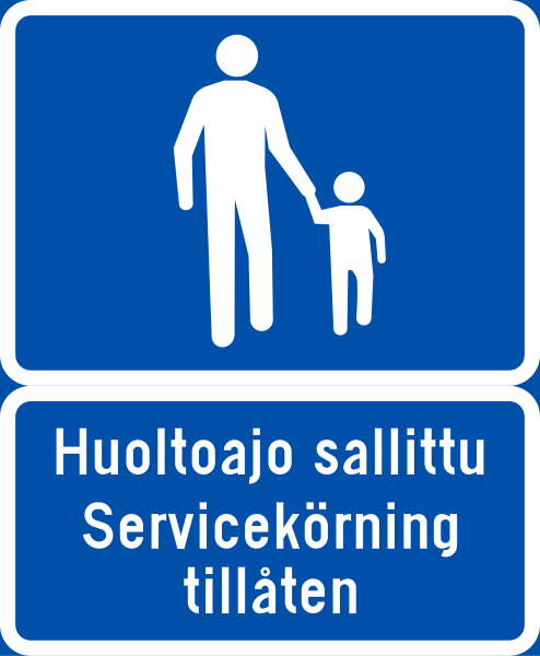 File:Finland road sign 575 + 872-FI-SV (except for access) (2006–2020).svg