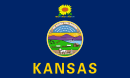 Vlajka amerického státu Kansas