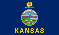 Flaga stanowa Kansas