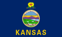 Flagge von Kansas